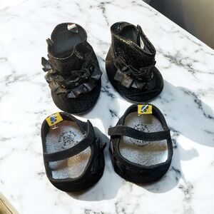 BUILD A BEAR Shoes Accessory Black‎ Boots & Mary Jane Shoes